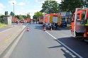 Unfall zwischen zwei KVB Bahnen Koeln Hoehenhaus Im Weidenbruch P008